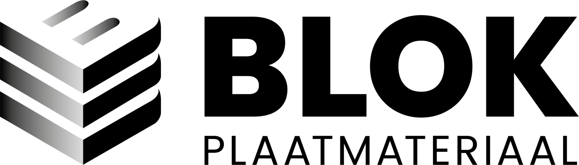 blok logo plaatmateriaal cmyk zwart